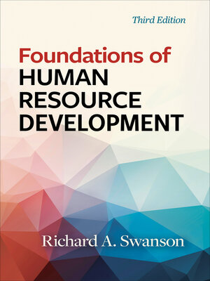 cover image of Foundations of Human Resource Development
